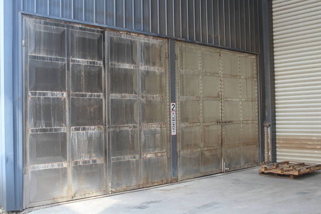 Curing room steel structure